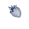 Blue Strawberry logo